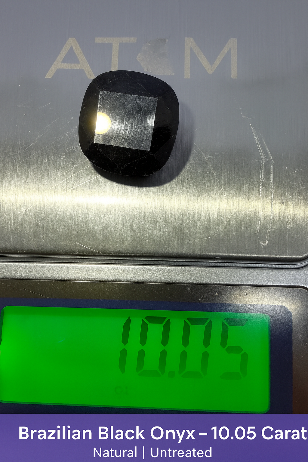 Brazilian Black Onyx – Raw Protection Stone
