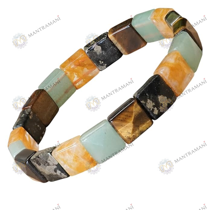 MantraMani® Dhan Vriddhi™ – Money Magnet Bracelet - Attract Wealth • Removes Financial/Money Blockage • Unlock Opportunities • Align With Prosperity Energy