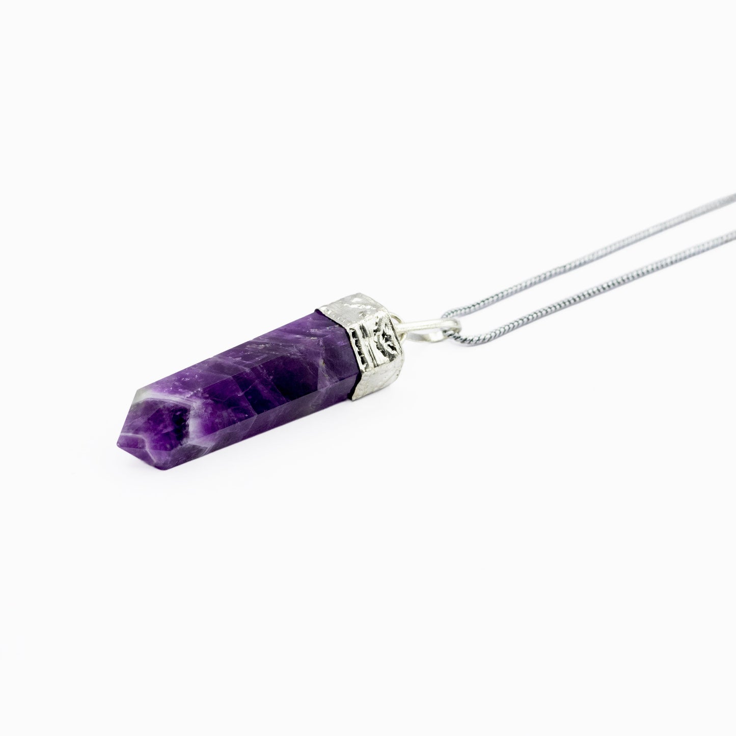 MantraMani® Amethyst Pendant