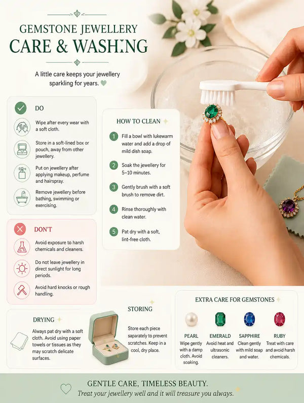 HOW DO I CARE FOR & RECHARGE MY CRYSTAL GEMSTONES