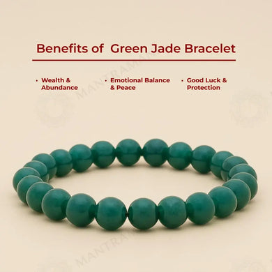 MantraMani® Jade Bracelet – Luck, Harmony & Abundance