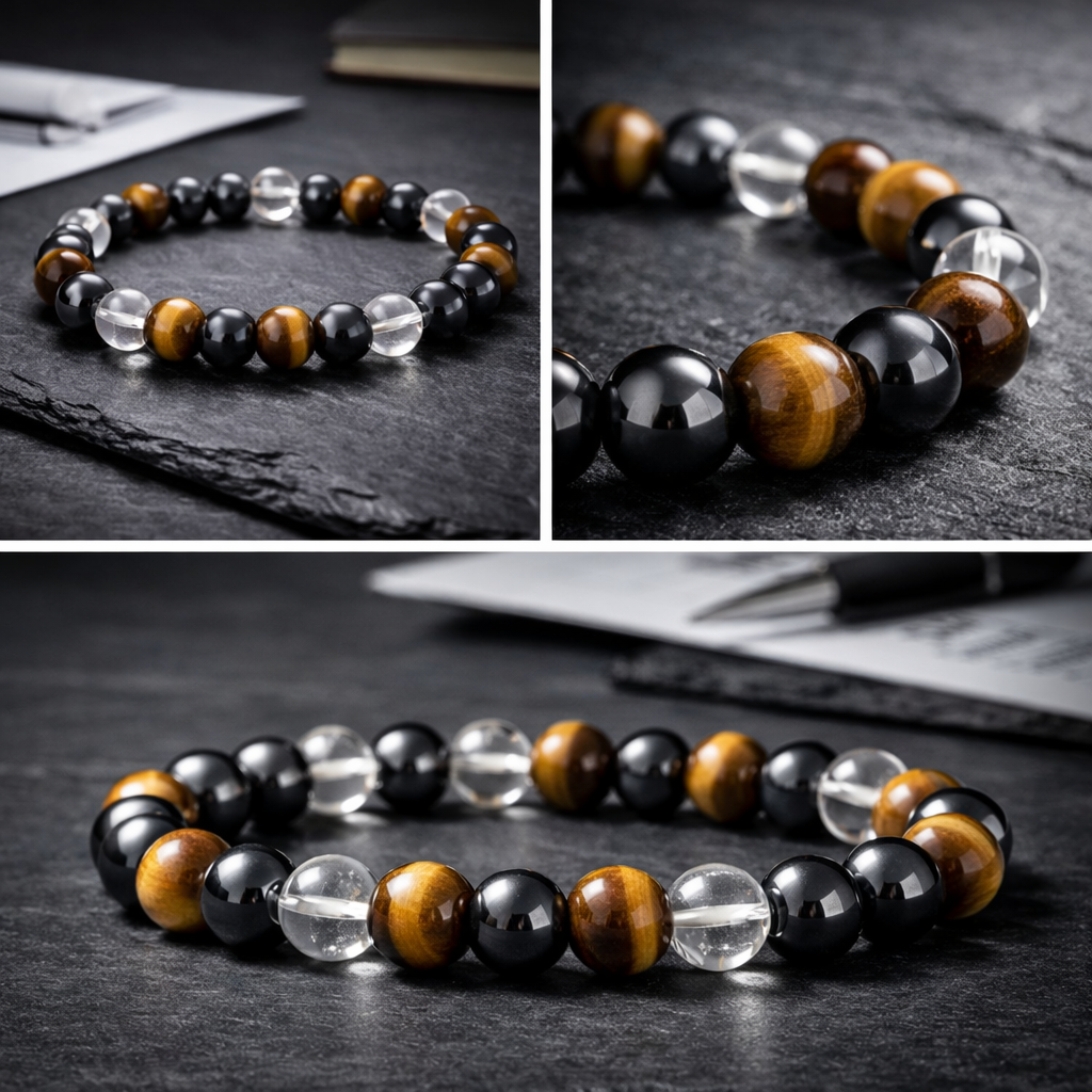 MeritCore™ — Focus & Stability Bracelet for Government Job Aspirants