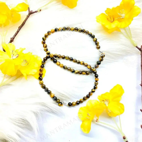 MantraMani® Tropical Charm Stone Pendant Anklet