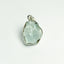 MantraMani® Aquamarine Crystal Silver Pendant