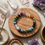 MantraMani® 11-Chakra Trinity™ Bracelet – Shakti-Setu Aura Balance Universal Energy Bracelet | Natural Crystal Healing Stones for Balance, Protection, Confidence & Spiritual Growth