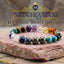 MantraMani® 11-Chakra Trinity™ Bracelet – Shakti-Setu Aura Balance Universal Energy Bracelet | Natural Crystal Healing Stones for Balance, Protection, Confidence & Spiritual Growth