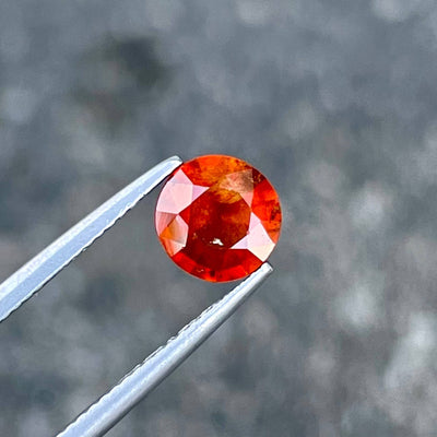 MantraMani® Hessonite Garnet (Gomed) — Certified Natural Loose Gemstone for Loose Gemstone