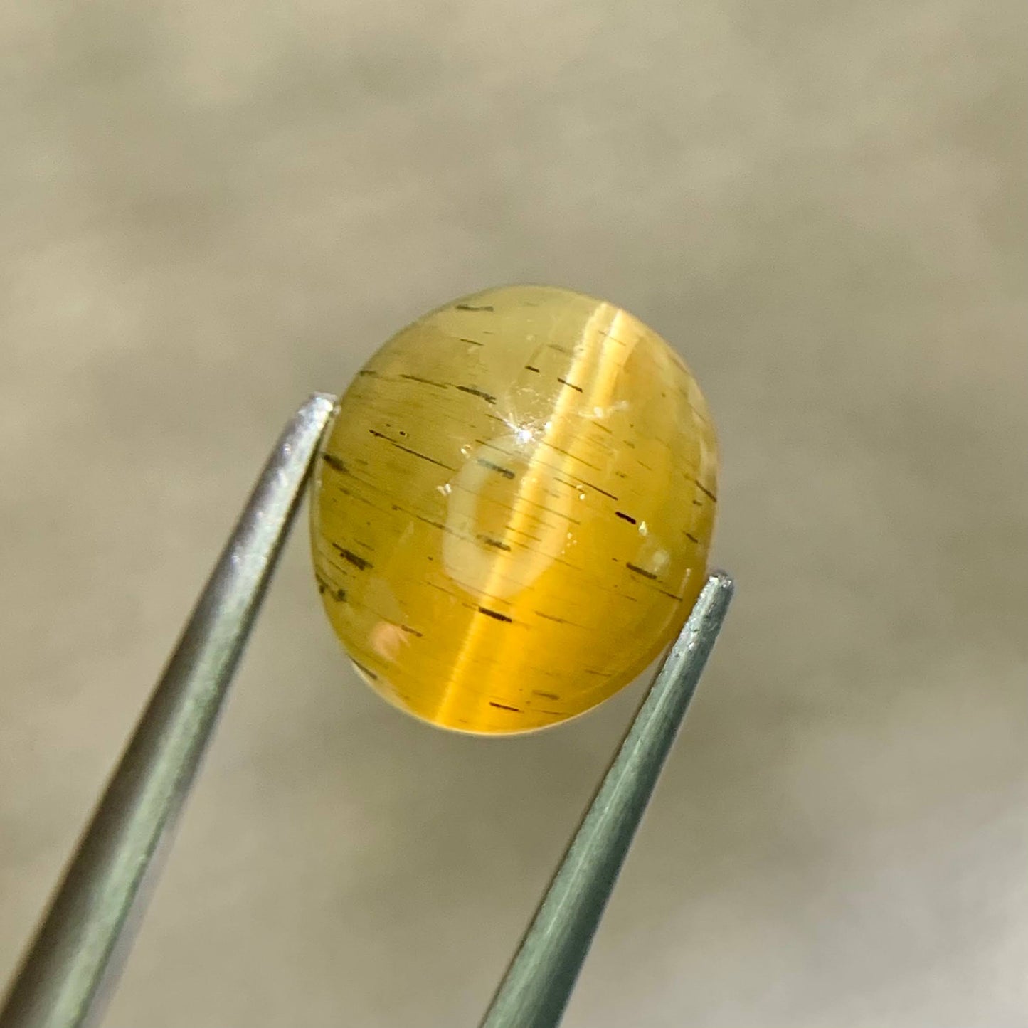 MantraMani Apatite Loose Gemstone – Authentic, Lab Certified | India - Angle 3