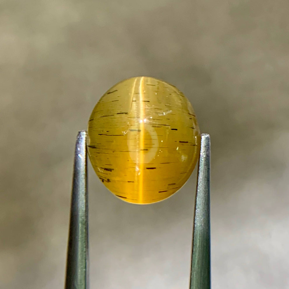 MantraMani Apatite Loose Gemstone – Authentic, Lab Certified | India - Angle 4