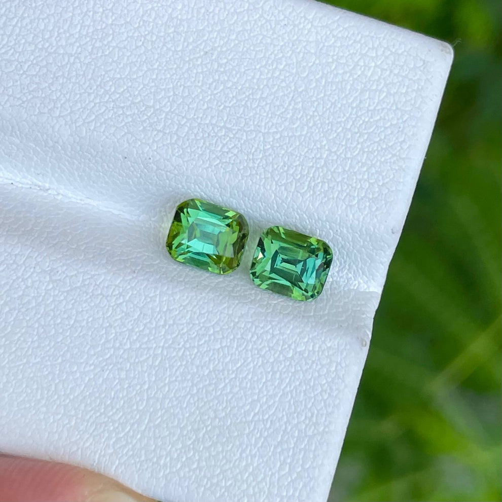 MantraMani Tourmaline Loose Gemstone – Authentic, Lab Certified | India - Angle 3