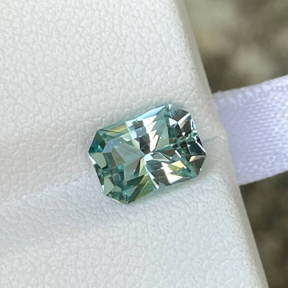 MantraMani Aquamarine Loose Gemstone – Authentic, Lab Certified | India