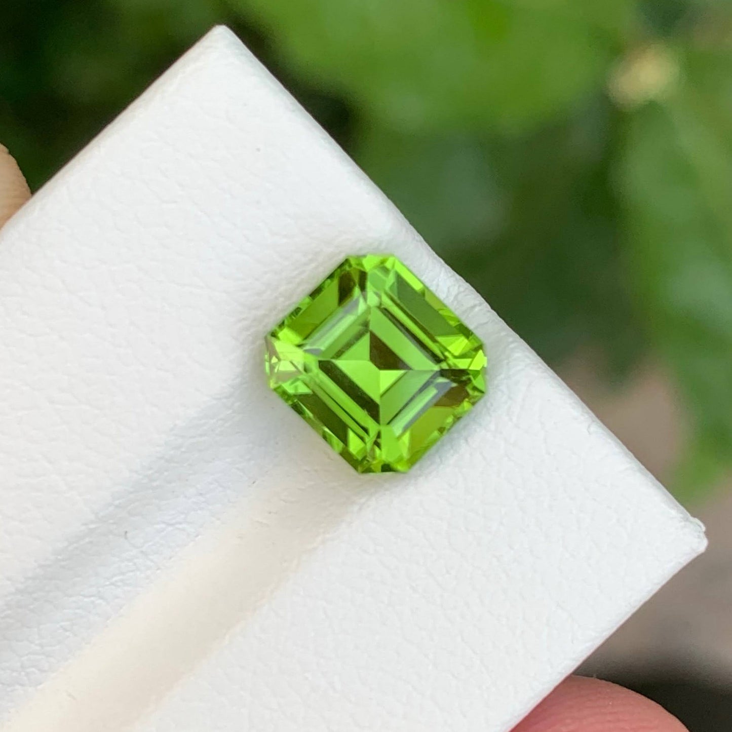 MantraMani Peridot Loose Gemstone – Authentic, Lab Certified | India
