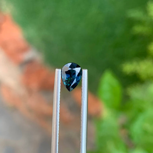 MantraMani® 1.45 Carat Sapphire Pear Cut Natural Loose Gemstone