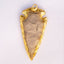 MantraMani® Peach Moonstone Crystal Arrowhead Pendant