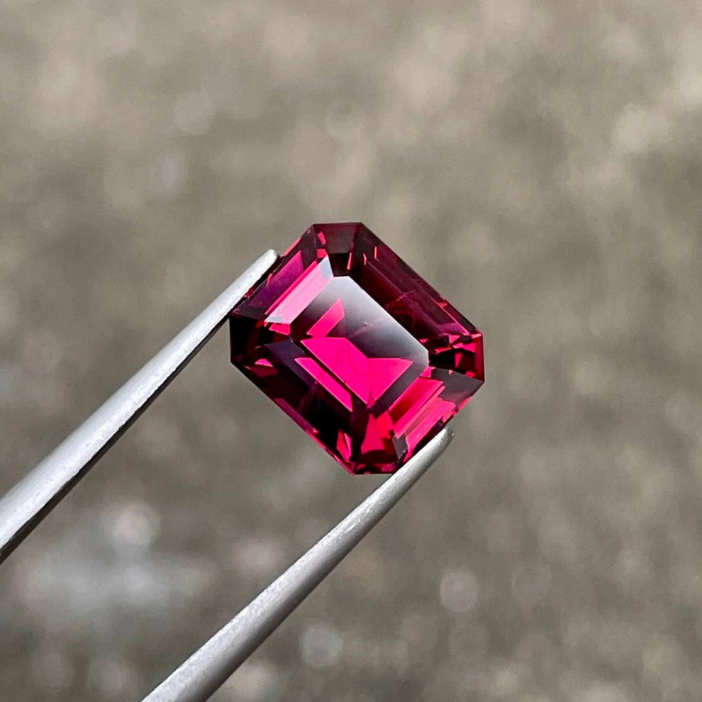 MantraMani Garnet Loose Gemstone – Authentic, Lab Certified | India