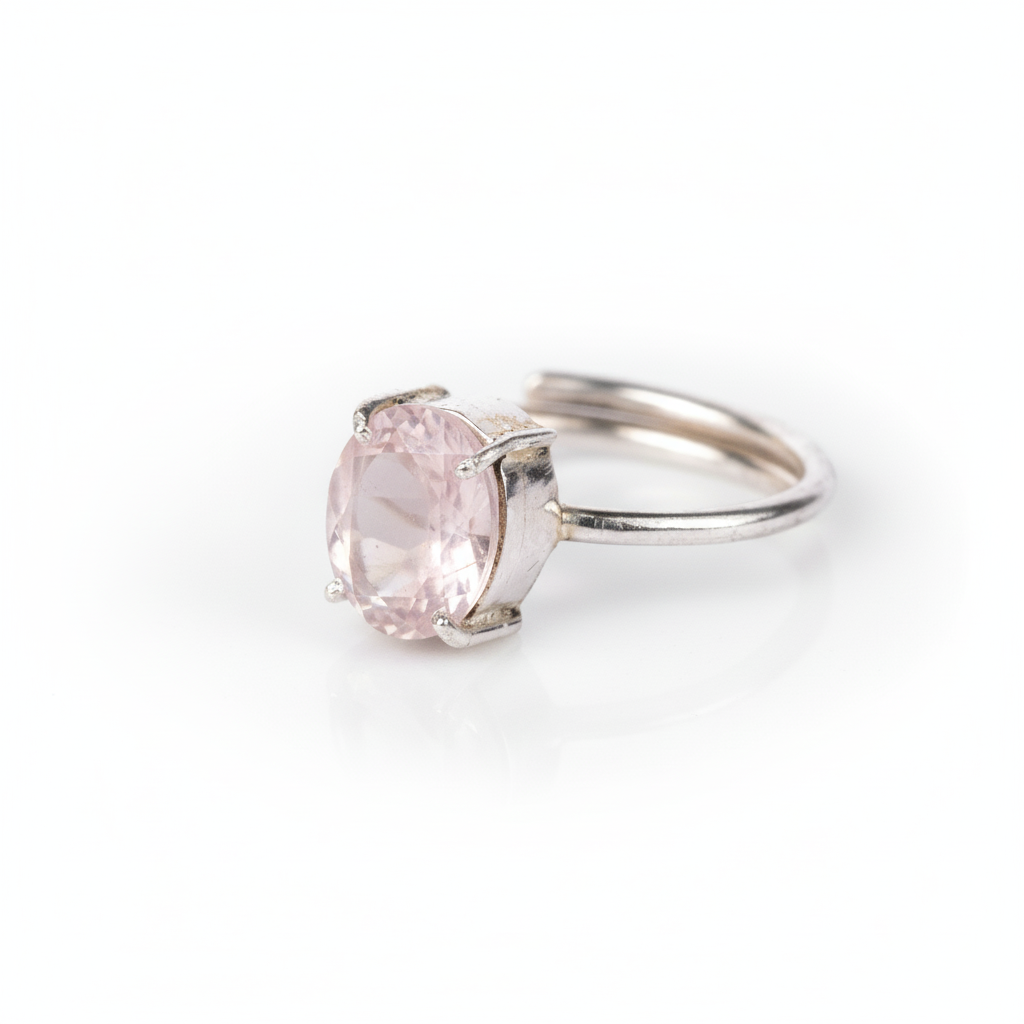 Love Attraction - Rose Quartz Ring