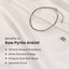 MantraMani® SELENITE & PYRITE (Chandramani / Suvarnaprastha) – Anklet & Plate |