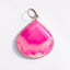 MantraMani® Pink Onyx Crystal Teardrop Pendant