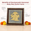 MantraMani® Panchamukhi Hanuman Pyrite Frame for Strength and Protection Combo