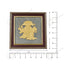 MantraMani® Panchamukhi Hanuman Pyrite Frame for Strength and Protection Combo