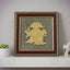 MantraMani® Panchamukhi Hanuman Pyrite Frame for Strength and Protection Combo