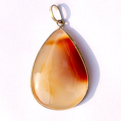 MantraMani® Carnelian Crystal Pendant
