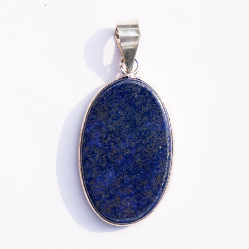 MantraMani Lapis Lazuli Crystal Fancy Pendant