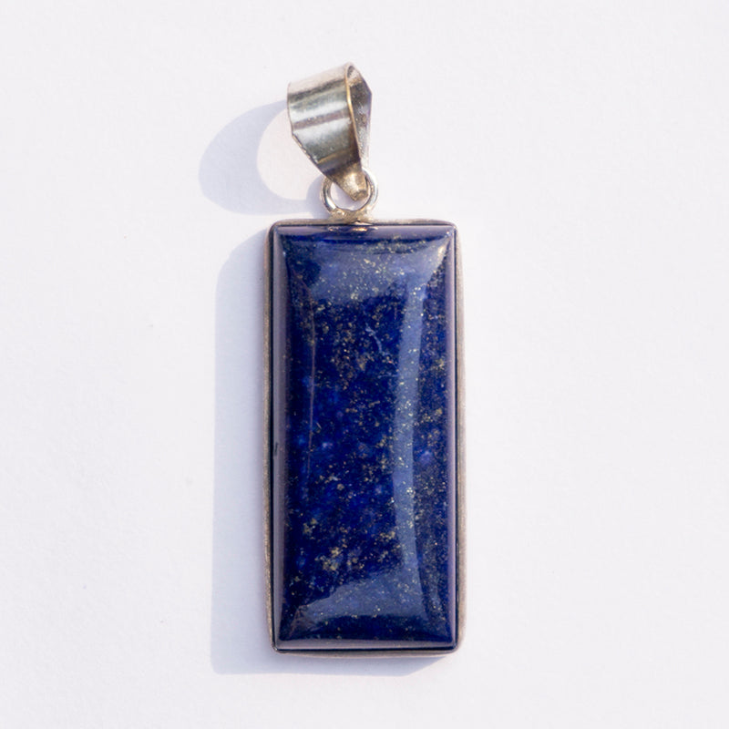 MantraMani Lapis Lazuli Crystal Fancy Pendant
