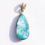 MantraMani® Synthetic Turquoise Crystal Teardrop Pendant