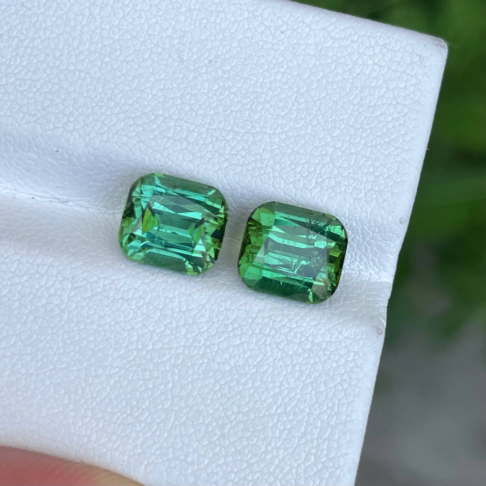 MantraMani Tourmaline Loose Gemstone – Authentic, Lab Certified | India - Angle 3