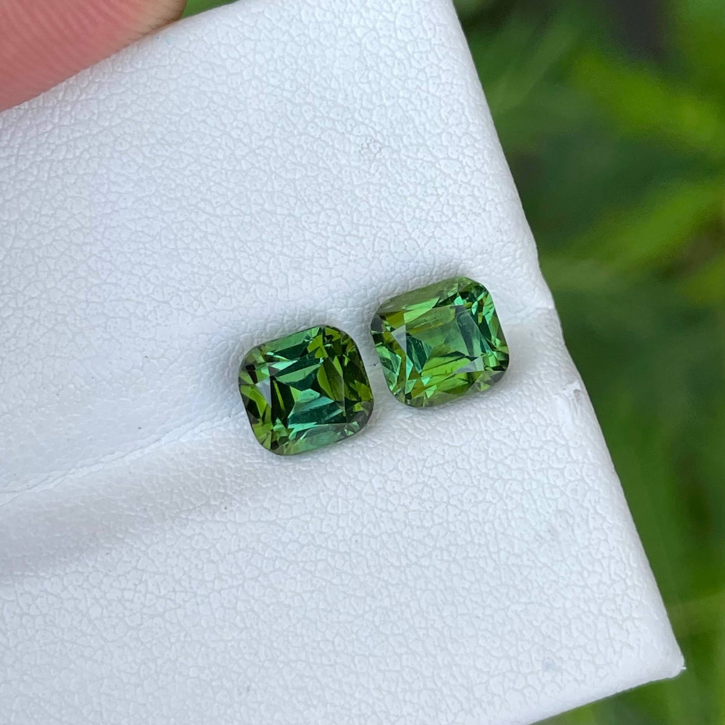 MantraMani Tourmaline Loose Gemstone – Authentic, Lab Certified | India - Angle 3