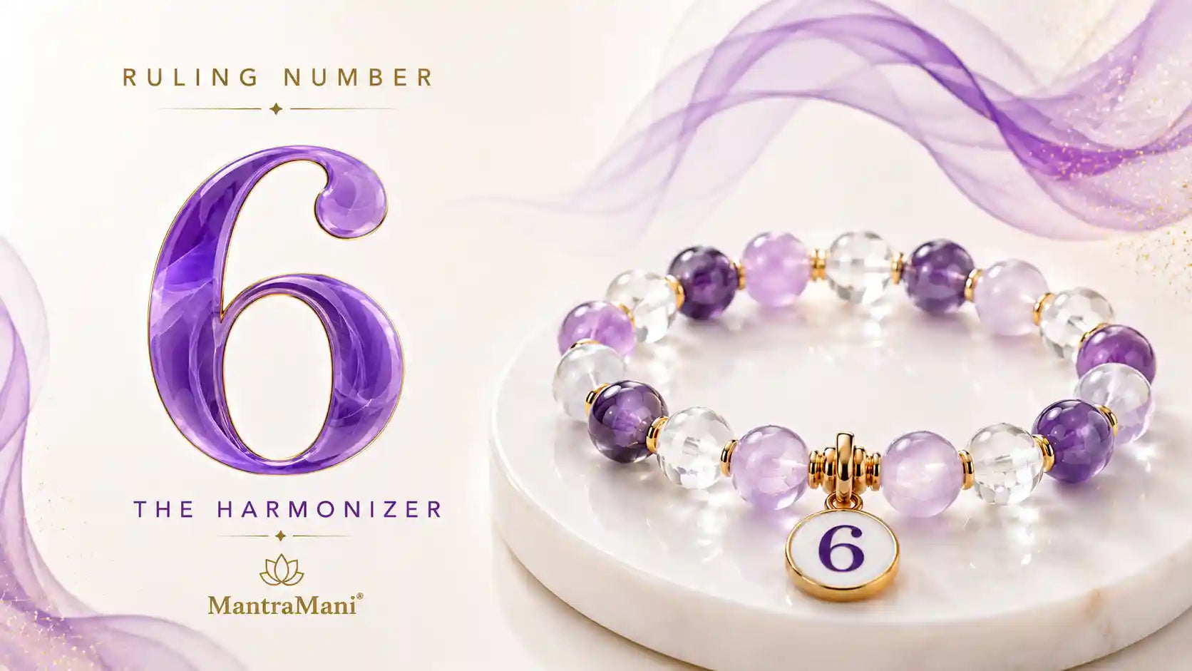Ruling Number 6 — Gemstone Jewelry for Venus Energy