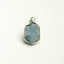 MantraMani® Blue Sapphire Crystal Silver Pendant
