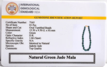 MantraMani® Green Jade Mala