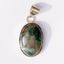 MantraMani® Moss Agate Crystal Oval Pendant