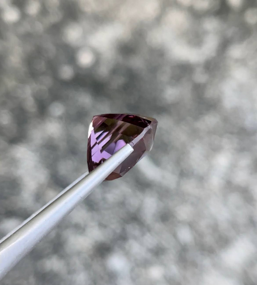 MantraMani® Purplish Pink Spinel Cushion Cut Natural Loose Gemstone