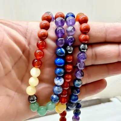 MantraMani® 7 Chakra Gemstone Mala