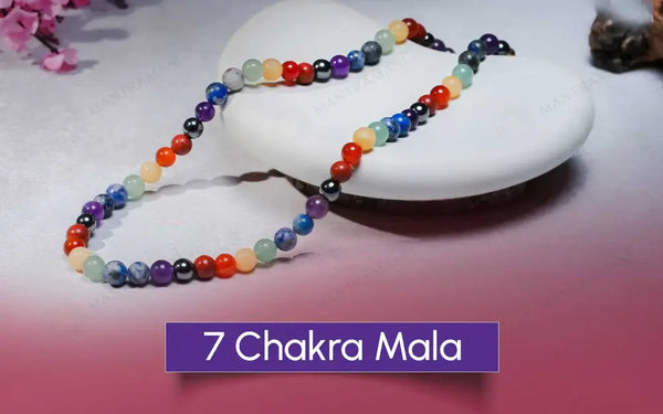 MantraMani® 7 Chakra Gemstone Mala