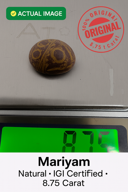 MantraMani™ Sang-e-Maryam — Premium Raw Healing Stone for Emotional Balance