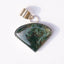 MantraMani® Moss Agate Crystal Triangle Pendant