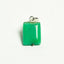 MantraMani® Chrysoprase Crystal Silver Pendant