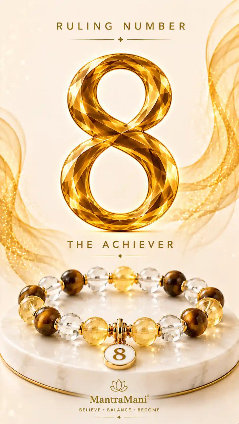 Ruling Number 8 — Gemstone Jewelry for Saturn Energy