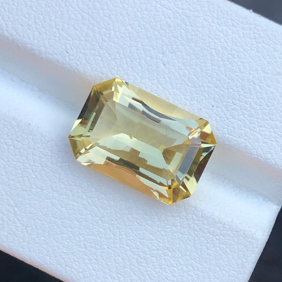 MantraMani® 6.85 Carat Citrine Natural Loose Gemstone