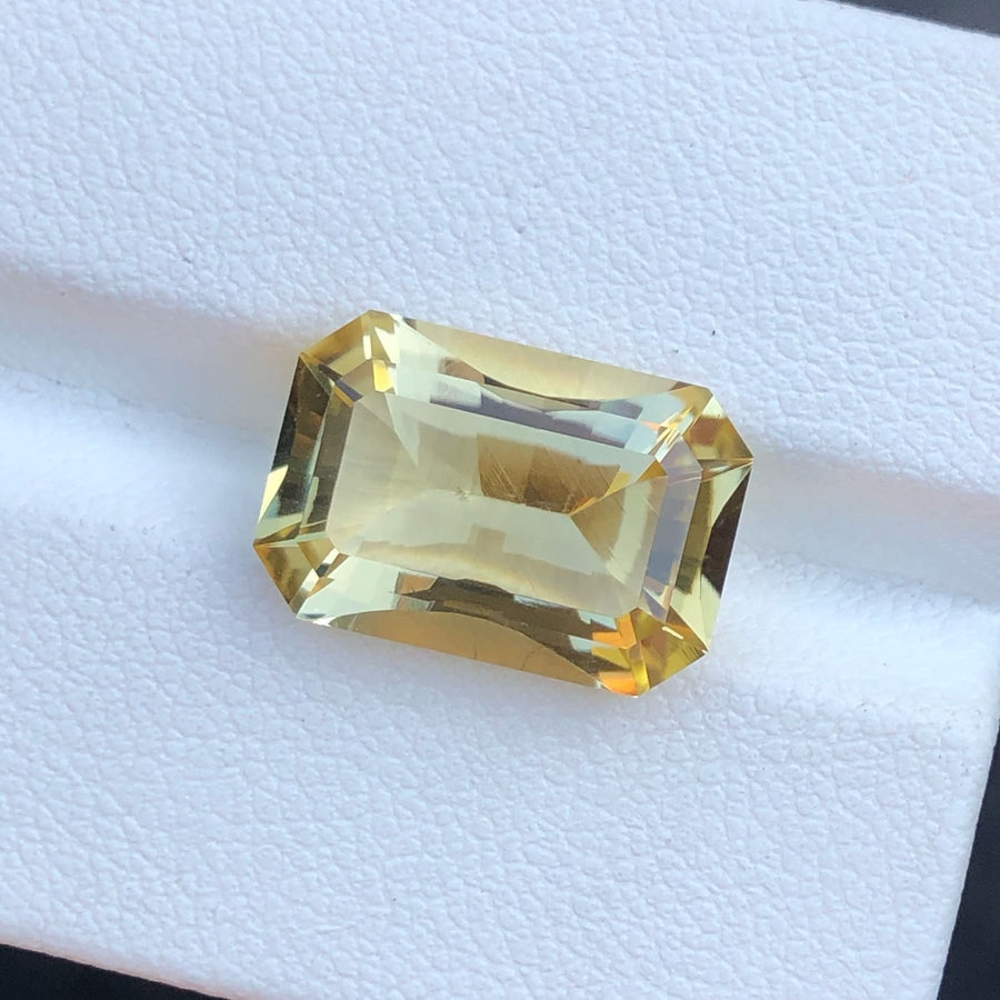 MantraMani® 6.85 Carat Citrine Natural Loose Gemstone