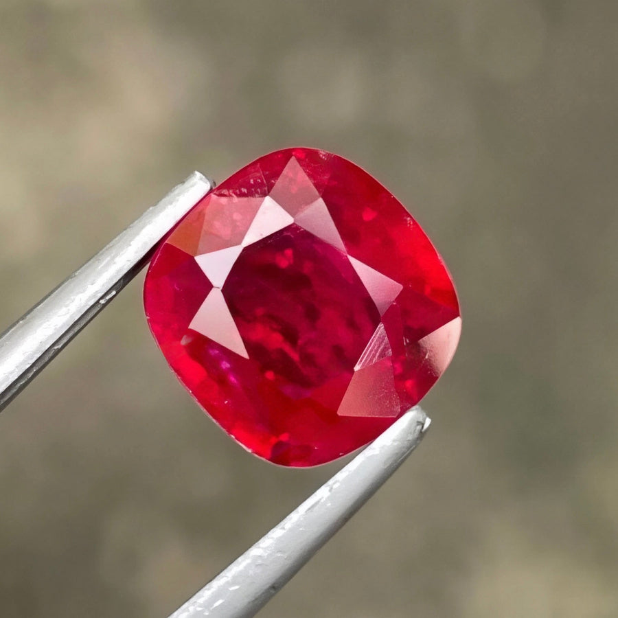 MantraMani® Ruby (Manik) — Certified Natural Loose Gemstone