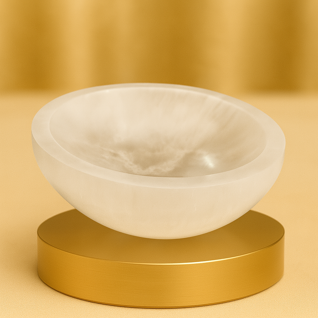 MantraMani SELENITE Bowl
