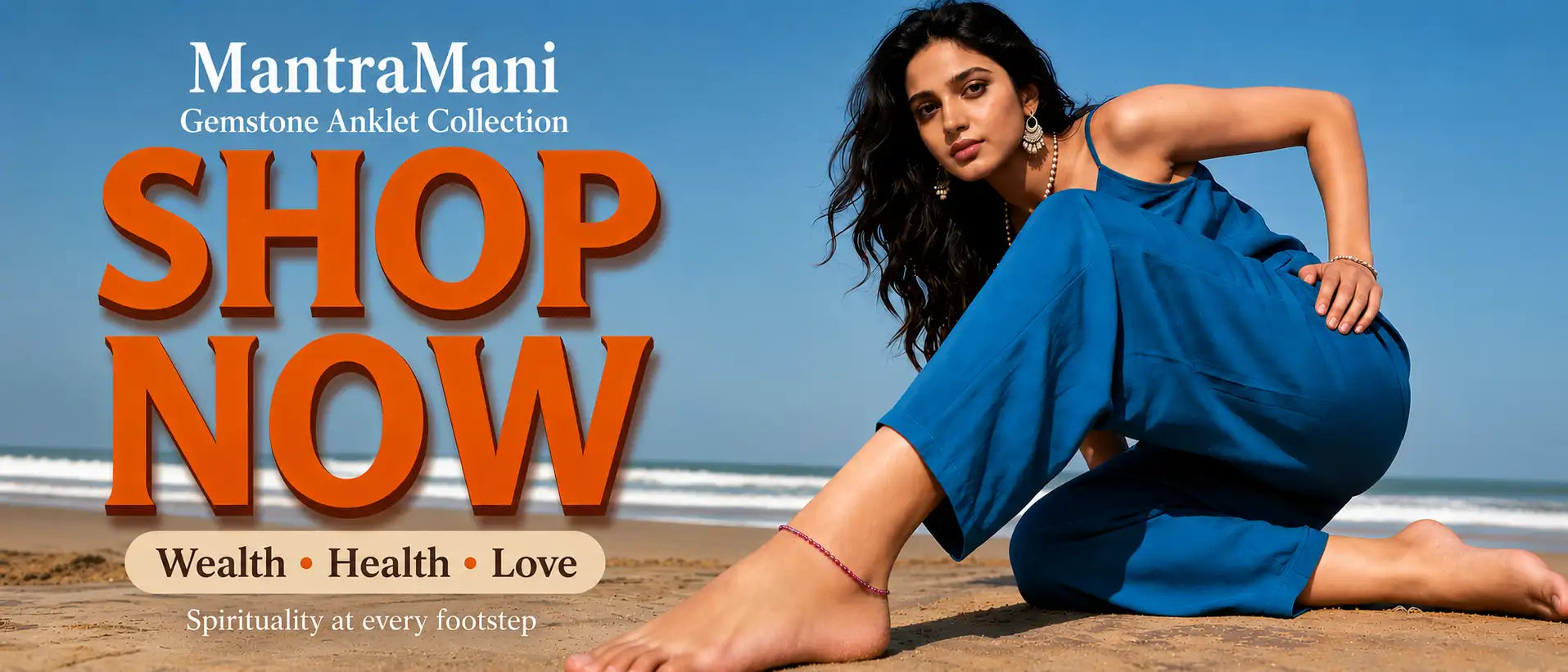 MantraMani Gemstone Anklet Collection