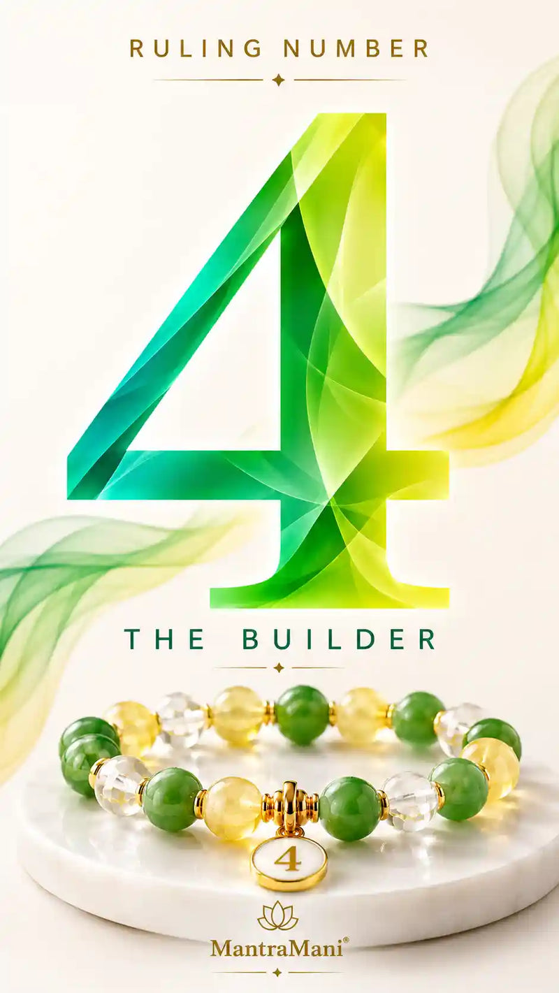 Ruling Number 4 — Gemstone Jewelry for Rahu Energy