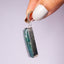 MantraMani® Moss Agate Crystal Rectangle Pendant