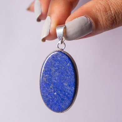 MantraMani® Lapis Lazuli Crystal Fancy Pendant